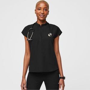 COPY - Wear Figs Black Scrub Set